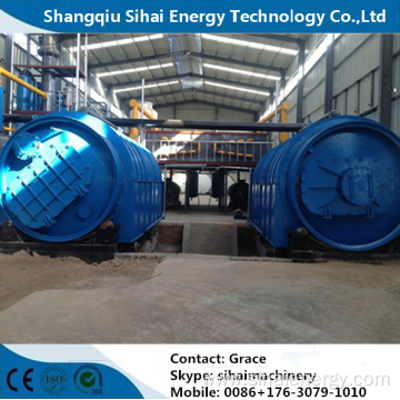 Pyrolysis Plant For Waste Rubber